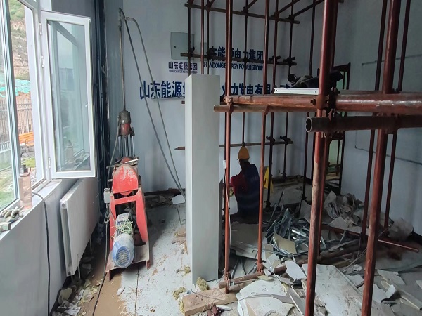 白水厂房基础沉降注浆加固